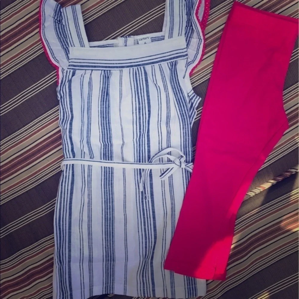 NWT Carter's Top & Bottom Set Girls 6